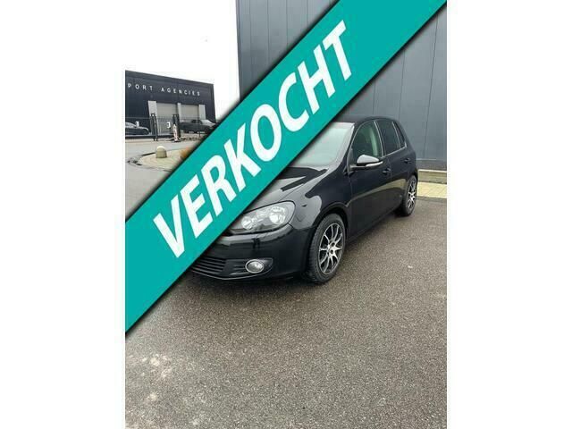 Zwart Gebruikt 2009 VW Golf VI Comfortline Hatchback | € 5.950 (Eerlijke prijs) - Afbeelding 1/4