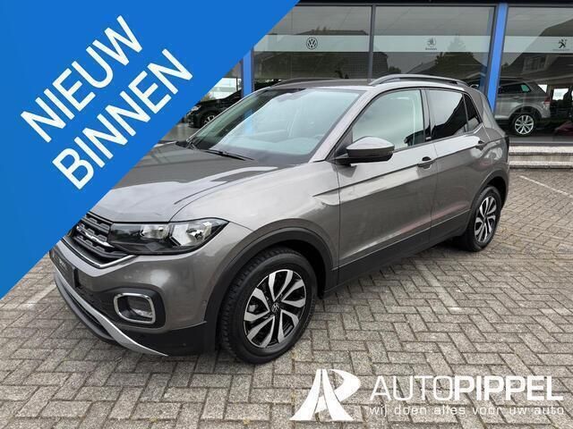 Grijs Gebruikt 2021 VW T-Cross Style SUV | € 24.750 (Goede deal) - Afbeelding 1/4