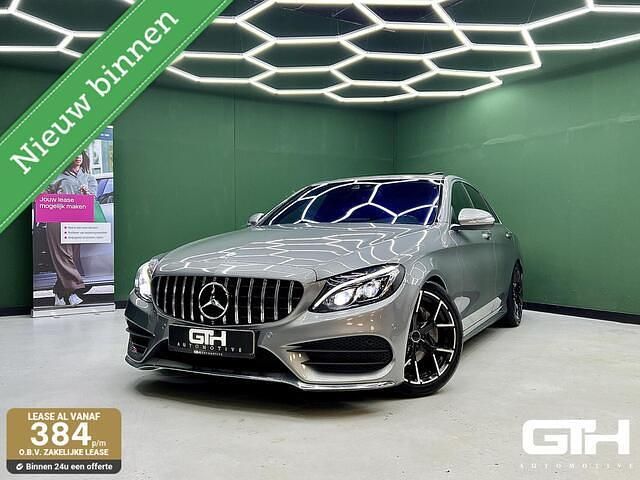 Grijs Gebruikt 2014 Mercedes C200 Prestige Sedan | € 23.750 - Afbeelding 1/4