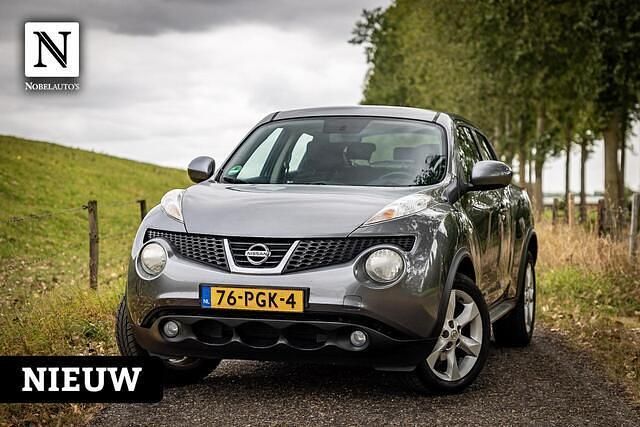 Grijs Gebruikt 2011 Nissan Juke Visia SUV | € 5.240 (Eerlijke prijs) - Afbeelding 1/4