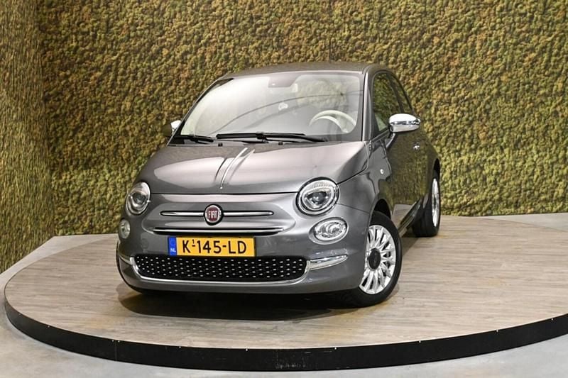 Grijs (metallic) Occasion 2021 Fiat 500 Lounge Hatchback | € 11.250 (Eerlijke prijs) - Afbeelding 1/4