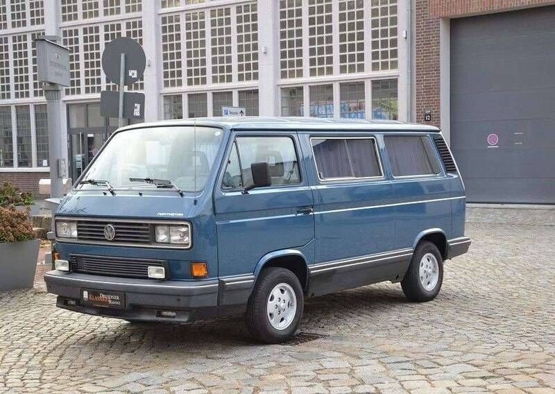 Blauwcapriblau Gebruikt 1988 VW T3 Van | € 27.000 - Afbeelding 1/4