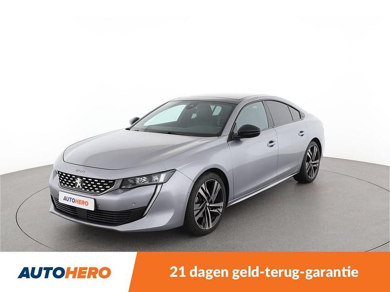 Grijs (metallic) Gebruikt 2021 Peugeot 508 GTi Hatchback | € 19.149 (Super prijs) - Afbeelding 1/4