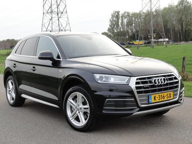 Zwart Gebruikt 2017 Audi Q5 Sport SUV | € 24.995 (Goede deal) - Afbeelding 1/4