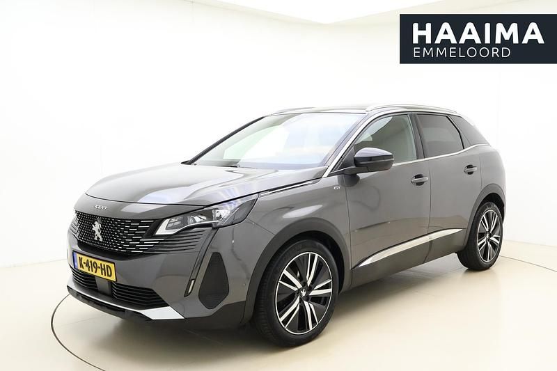 Grijs Gebruikt 2021 Peugeot 3008 GT SUV | € 23.445 (Iets duurder) - Afbeelding 1/4