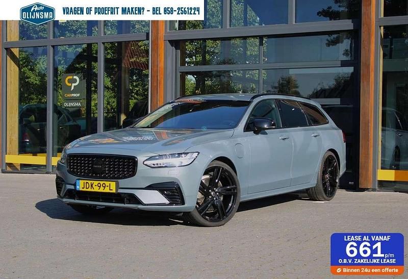 Grijs Gebruikt 2023 Volvo V90 Plus Stationwagen | € 49.944 (Eerlijke prijs) - Afbeelding 1/4