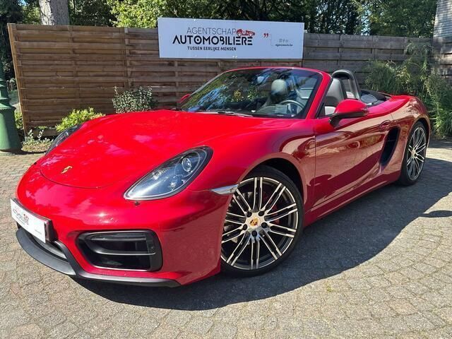 Rood Gebruikt 2016 Porsche Boxster Cabriolet | € 72.550 - Afbeelding 1/4