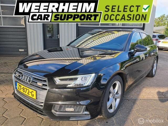 Zwart Gebruikt 2019 Audi A4 Sport Stationwagen | € 17.950 (Goede deal) - Afbeelding 1/4