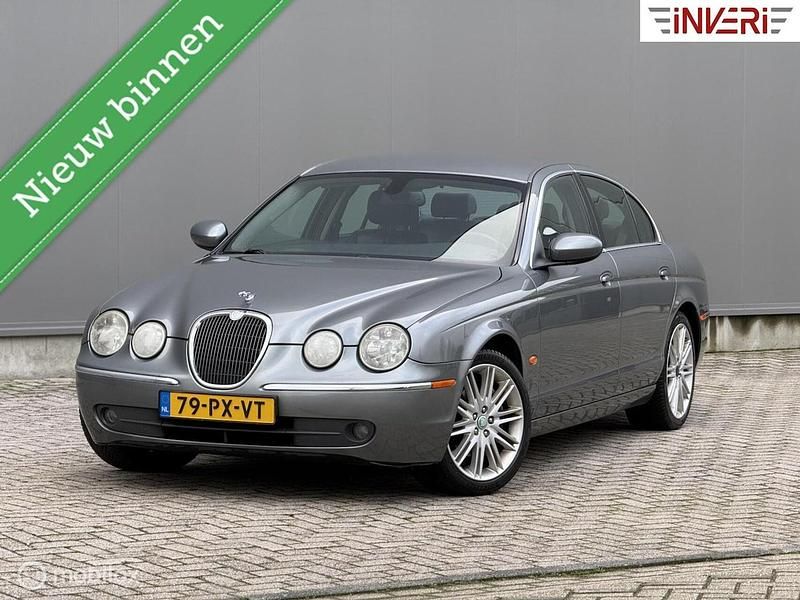 Grijs Gebruikt 2005 Jaguar S-Type Executive Sedan | € 2.950 (Super prijs) - Afbeelding 1/4