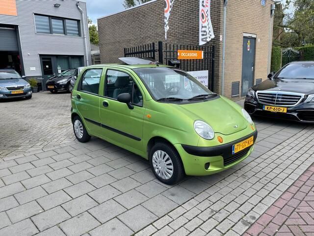 Occasion Chevrolet Matiz 52 PK (38 kW) 2001 Groen, metallic lak Hatchback