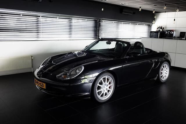 Occasion Porsche Boxster S 260 PK (191 kW) 2002 Zwart Cabriolet