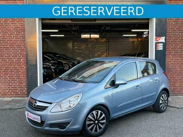 Blauw Gebruikt 2007 Opel Corsa Enjoy Hatchback | € 3.350 (Eerlijke prijs) - Afbeelding 1/4