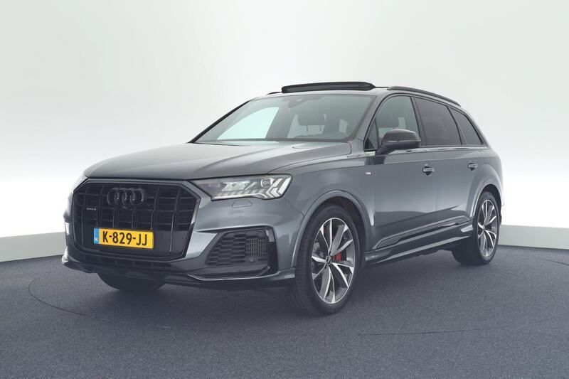 Grijs Gebruikt 2021 Audi Q7 Competition SUV | € 57.399 (Eerlijke prijs) - Afbeelding 1/4