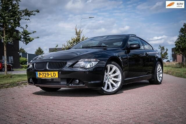 Zwart Gebruikt 2005 BMW 630 Comfort Edition Coupé | € 11.900 (Eerlijke prijs) - Afbeelding 1/4