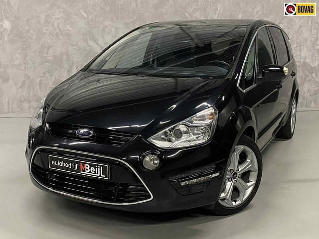 Zwart Occasion 2010 Ford S-MAX S MPV | € 12.445 (Eerlijke prijs) - Afbeelding 1/4