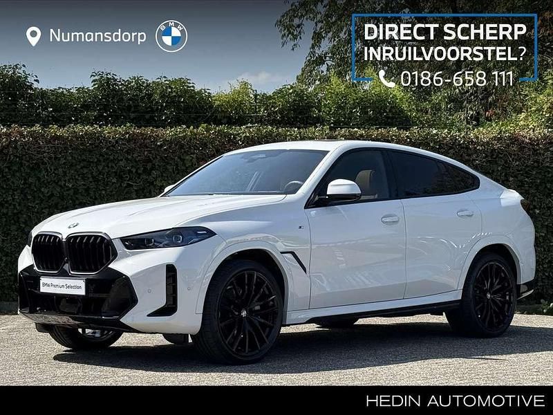 Wit Gebruikt 2024 BMW X6 M Sport SUV | € 122.895 (Super prijs) - Afbeelding 1/3