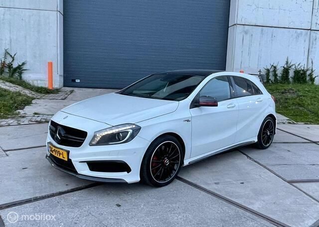 Wit Gebruikt 2014 Mercedes A45 AMG AMG Hatchback | € 23.995 (Eerlijke prijs) - Afbeelding 1/4