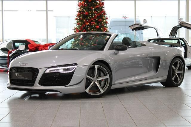 Zilver, metallic lak Gebruikt 2015 Audi R8 Spyder Sport Cabriolet | € 119.950 - Afbeelding 1/4