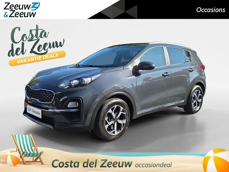 (h8g) dark penta metal m Gebruikt 2021 Kia Sportage SUV | € 27.445 (Goede deal) - Afbeelding 1/4