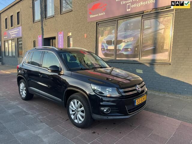 Zwart Gebruikt 2011 VW Tiguan Sport SUV | € 5.950 (Eerlijke prijs) - Afbeelding 1/4