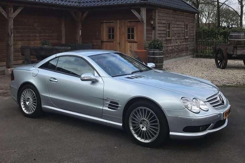 Occasion Mercedes SL55 AMG AMG 500 PK (367 kW) 2003 Grijs Cabriolet