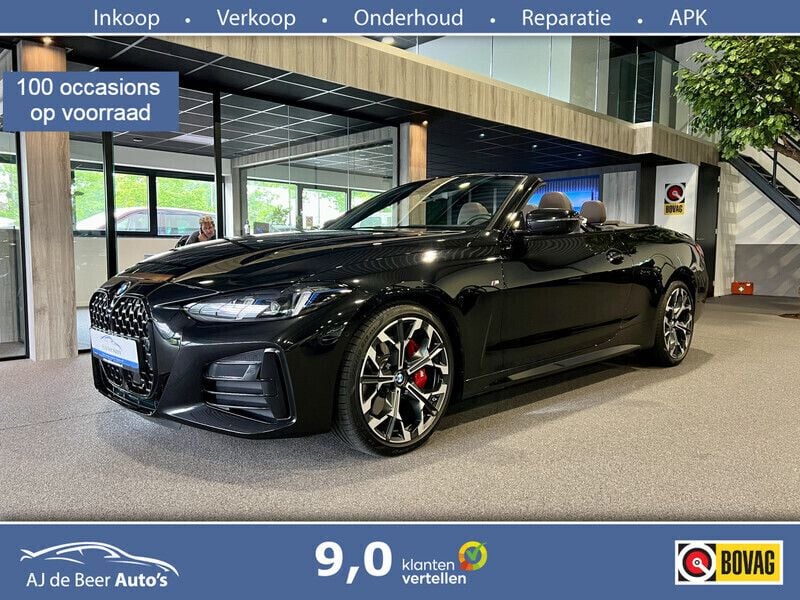 Zwart Gebruikt 2024 BMW 430 Cabriolet Executive Cabriolet | € 69.990 - Afbeelding 1/4