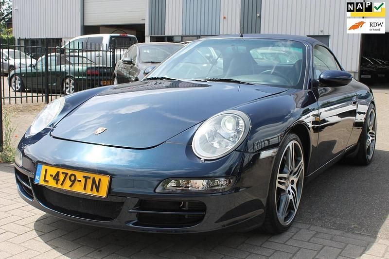 Occasion Porsche 911 Carrera 4 Cabriolet 2000 Blauw (metallic) Cabriolet