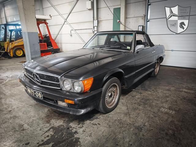 Zwart Gebruikt 1971 Mercedes SL350 Cabriolet | € 10.950 - Afbeelding 1/4