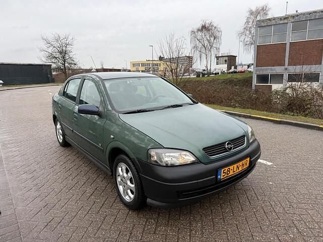 Occasion Opel Astra Njoy 84 PK (61 kW) 2003 Groen Hatchback