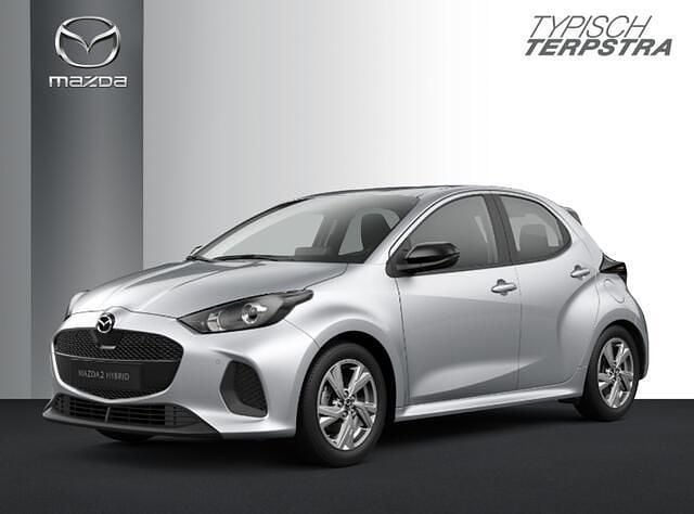 Zilver Nieuw 2026 Mazda 2 Exclusive-Line Hatchback | € 29.390 (Eerlijke prijs) - Afbeelding 1/4