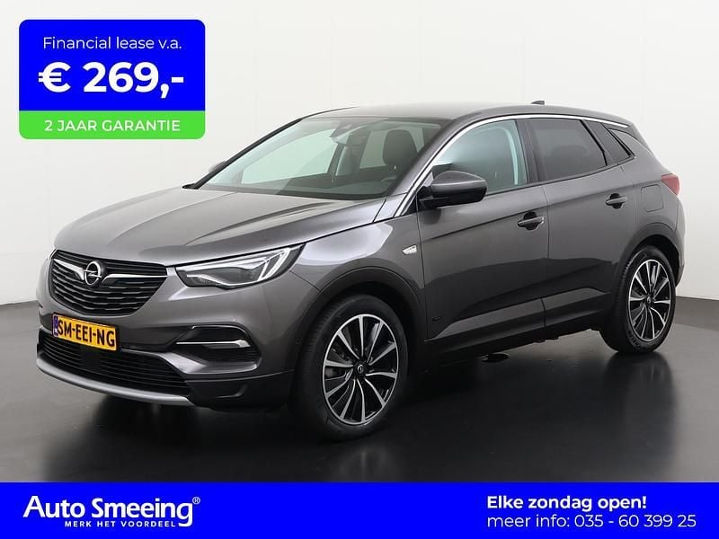 Grijs Gebruikt 2020 Opel Grandland X Elegance SUV | € 22.690 (Goede deal) - Afbeelding 1/4