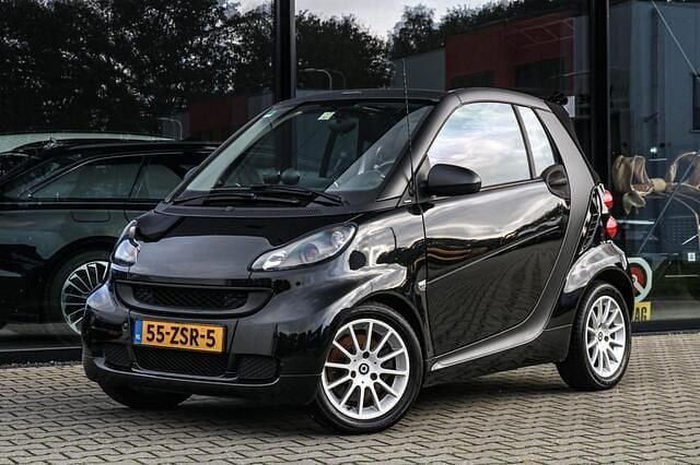 Occasion Smart ForTwo Cabrio Passion 71 PK (52 kW) 2012 Zwart Cabriolet