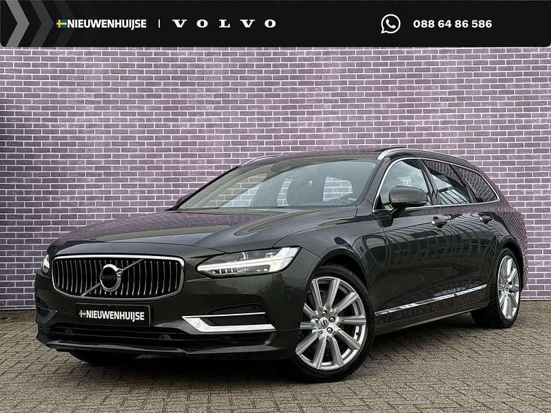 Grijs Gebruikt 2020 Volvo V90 Business Edition Stationwagen | € 27.494 (Duur) - Afbeelding 1/3