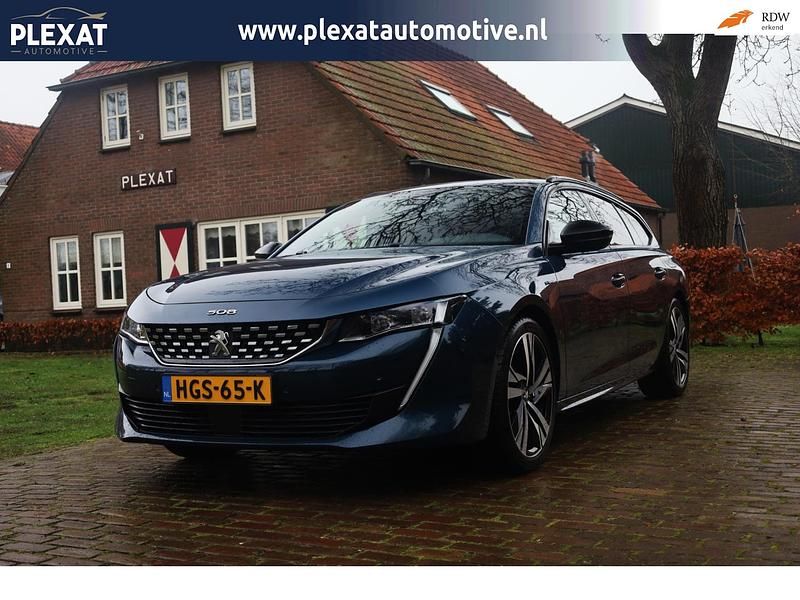 Blauw Occasion 2021 Peugeot 508 GT Stationwagen | € 21.945 (Eerlijke prijs) - Afbeelding 1/4