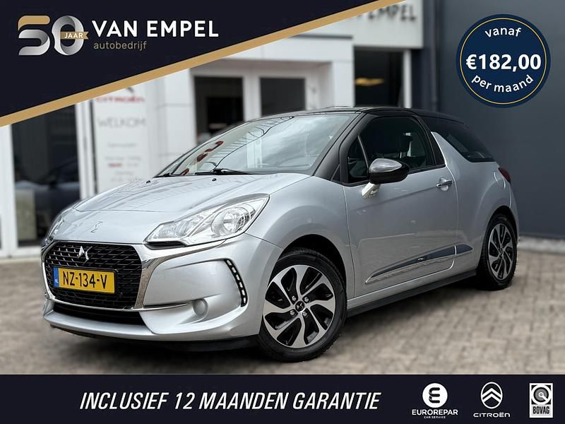 Grijs Gebruikt 2017 DS Automobiles DS3 Chic Hatchback | € 10.250 (Iets duurder) - Afbeelding 1/4
