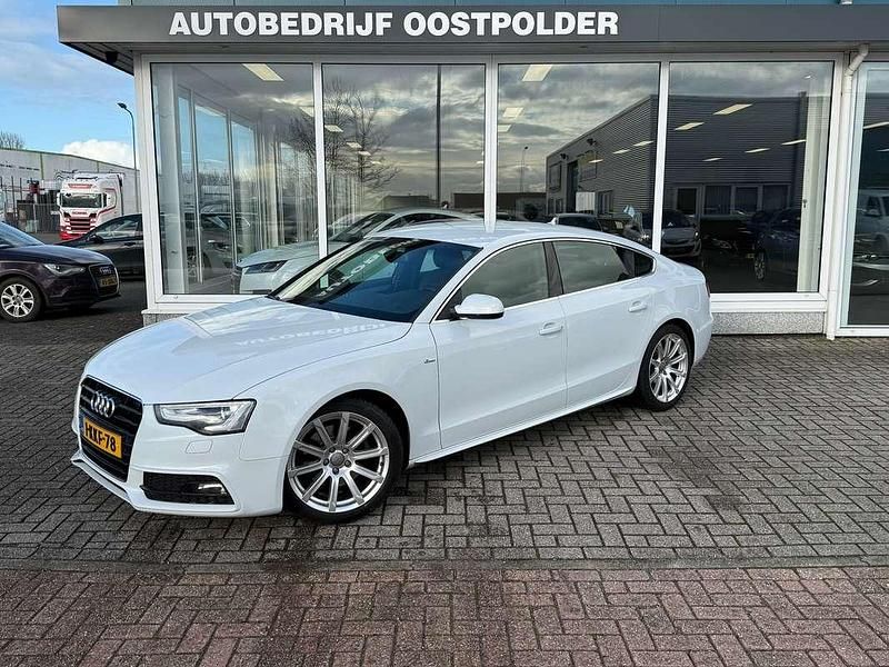 Wit Gebruikt 2013 Audi A5 Sportback S-Line Hatchback | € 9.950 (Goede deal) - Afbeelding 1/4