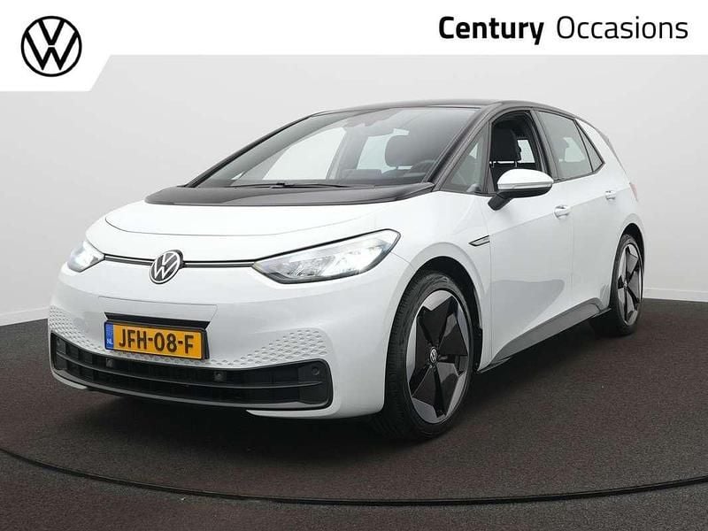 Wit Gebruikt 2021 VW ID.3 Hatchback | € 19.900 (Eerlijke prijs) - Afbeelding 1/4
