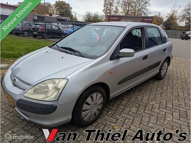 Grijs Gebruikt 2002 Honda Civic LS Hatchback | € 1.350 (Eerlijke prijs) - Afbeelding 1/4