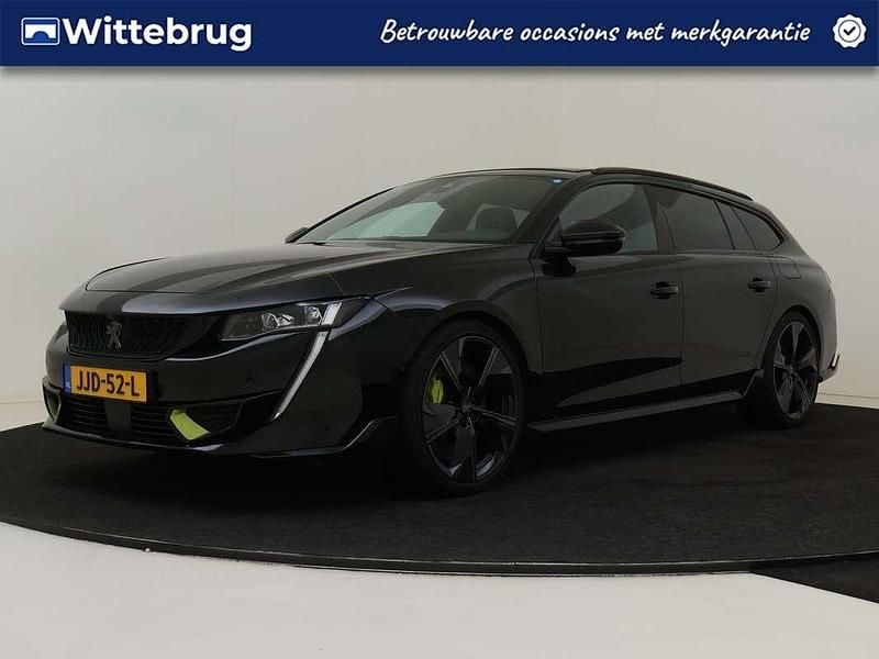 Zwart Occasion 2022 Peugeot 508 SW Peugeot Sport Engineered Stationwagen | € 36.925 (Super prijs) - Afbeelding 1/3