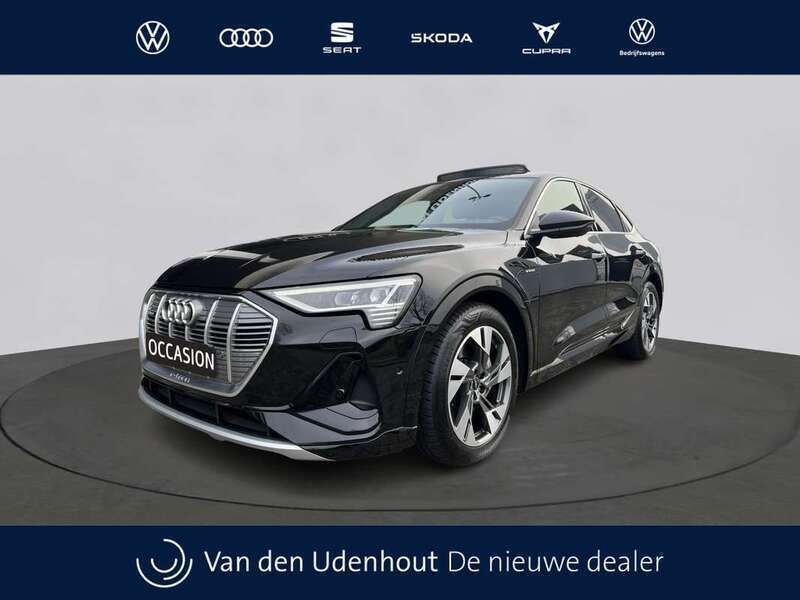 Zwart Gebruikt 2023 Audi e-tron Sportback S-Line SUV | € 51.990 (Eerlijke prijs) - Afbeelding 1/3