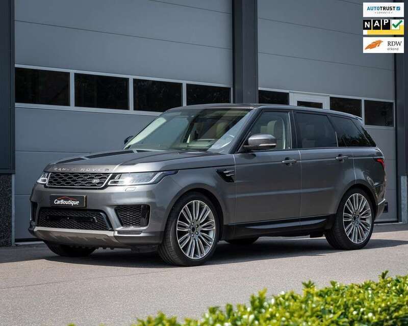 Grijs, metallic lak Gebruikt 2019 Land Rover Range Rover Sport SE SUV | € 34.950 (Super prijs) - Afbeelding 1/4