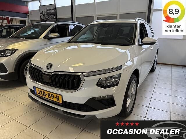Wit Occasion 2025 Skoda Kamiq Selection SUV | € 26.950 (Goede deal) - Afbeelding 1/4