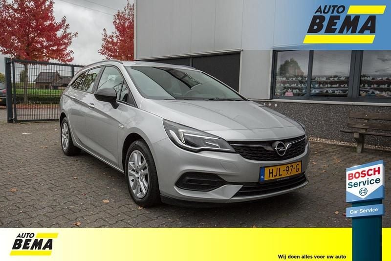 Grijs Gebruikt 2022 Opel Astra Business Edition Stationwagen | € 13.500 (Super prijs) - Afbeelding 1/4