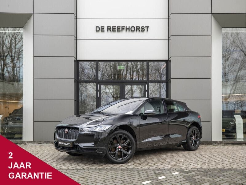Santorini metallic (donker zwart metallic) Gebruikt 2019 Jaguar I-Pace Business Edition SUV | € 28.900 (Iets duurder) - Afbeelding 1/4