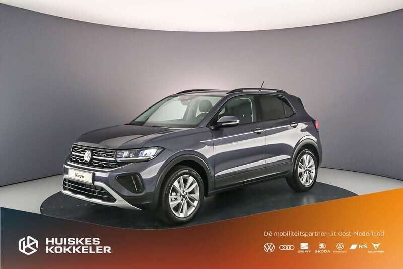 Grijs Nieuw 2025 VW T-Cross Edition SUV | € 32.365 (Eerlijke prijs) - Afbeelding 1/4