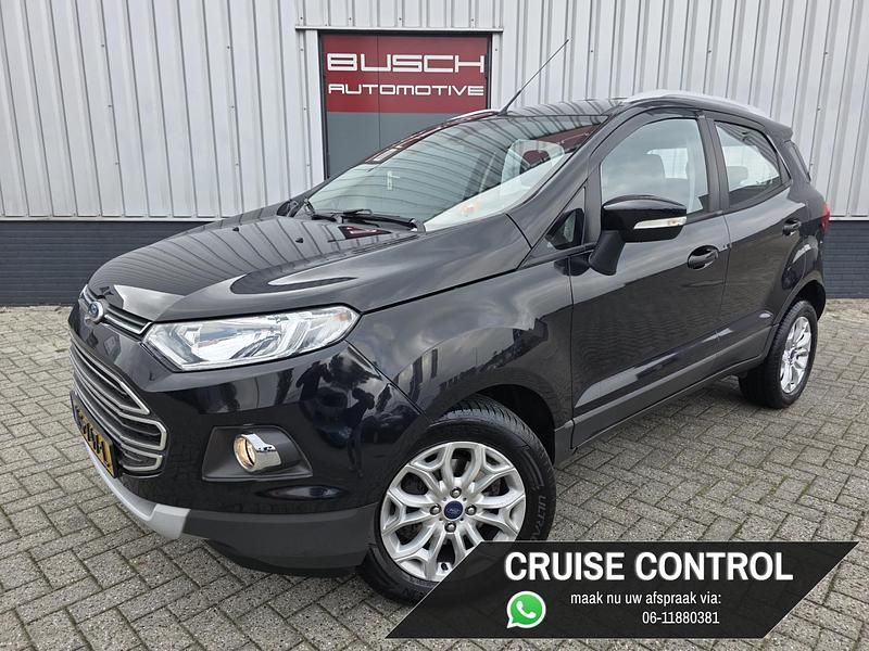 Zwart Gebruikt 2017 Ford Ecosport Titanium SUV | € 10.995 (Eerlijke prijs) - Afbeelding 1/4