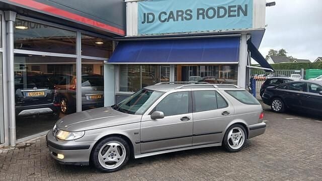 Grijs Gebruikt 2001 Saab 9-5 Aero Stationwagen | € 5.745 - Afbeelding 1/4