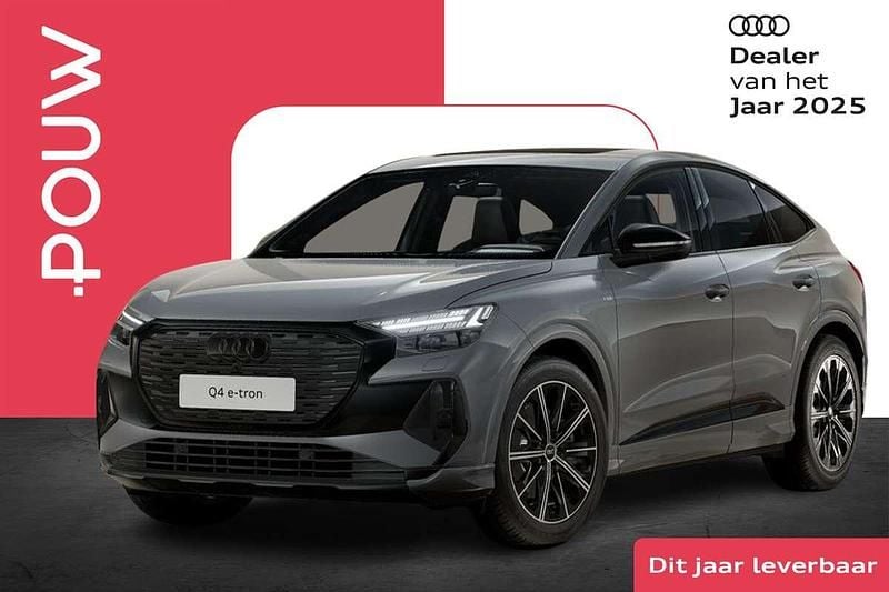 Grijs Nieuw 2025 Audi Q4 Sportback e-tron Competition SUV | € 58.950 (Iets duurder) - Afbeelding 1/4