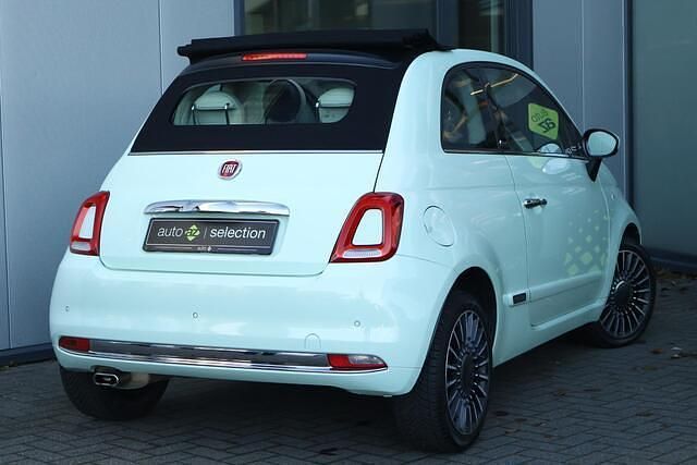 Occasion Fiat 500C Lounge 69 PK (50 kW) 2019 Groen Cabriolet