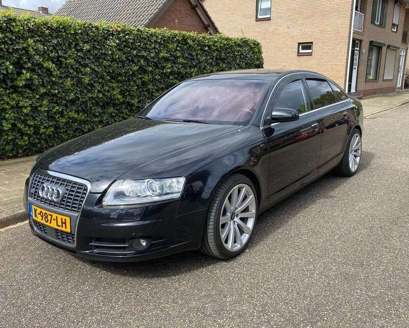 Zwart Gebruikt 2006 Audi A6 S-Line Sedan | € 8.990 (Iets duurder) - Afbeelding 1/4